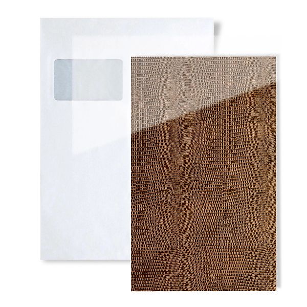 Wallface 1 MUSTERSTÜCK S-16981 DIN A5 Wandpaneel Muster LEGUAN COPPER AR+ günstig online kaufen