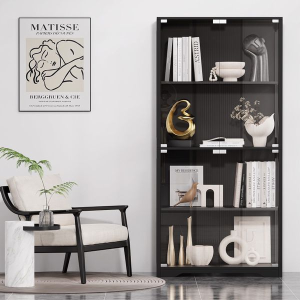 BROTTAR Glasvitrine mit LED Beleuchtung und günstig online kaufen