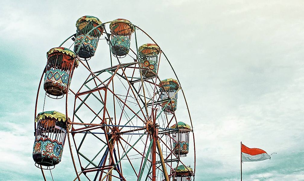 Wandkraft | Wanddekoration Riesenrad günstig online kaufen