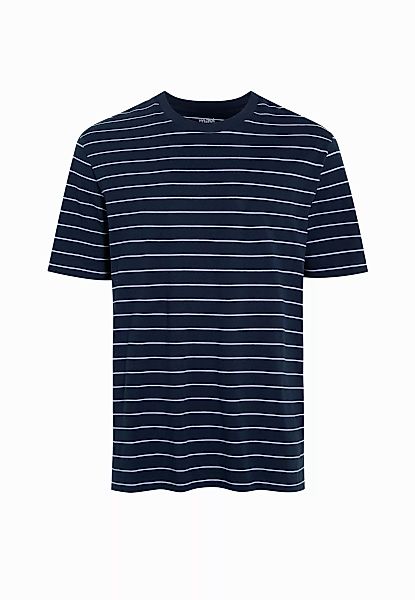 Mavi T-Shirt Streifenmuster, kurze Ärmel, Rundhalsausschnitt günstig online kaufen