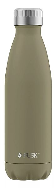 FLSK Trinkflasche Khaki Isolierflasche Grün - 2. Generation 1000 ml günstig online kaufen