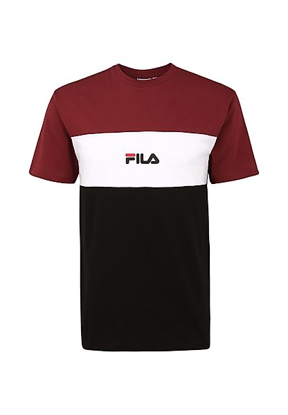 Fila Herren T-Shirt ANOKI BLOCKED TEE 688468 Black Chocolate Truffle Bright günstig online kaufen