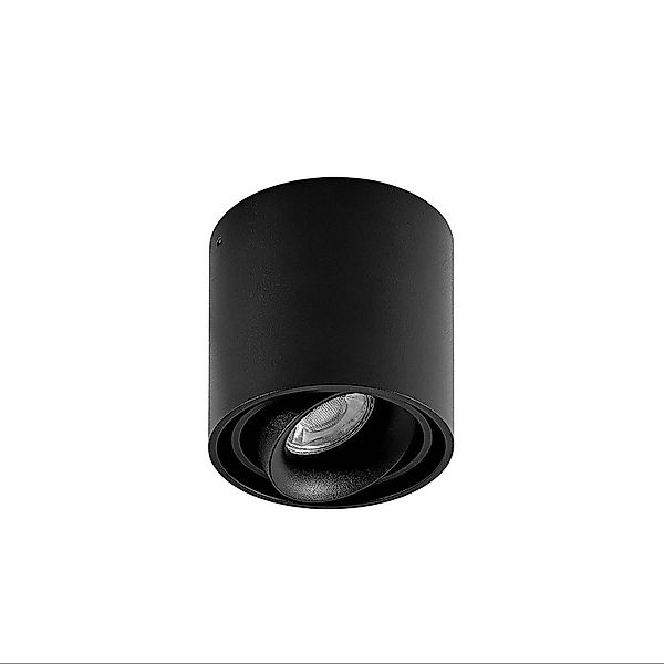Arcchio Deckenlampe Walza 9928027 Modern in Schwarz aus Aluminium 1-flammig günstig online kaufen
