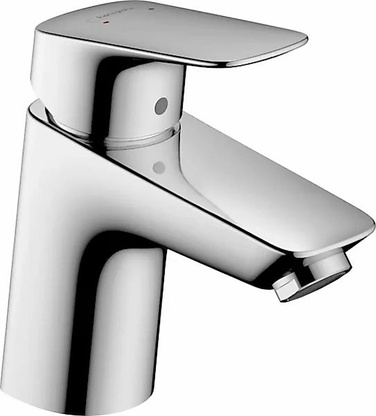 hansgrohe Waschtischarmatur »Logis«, 7cm, mit Metall Zugstangen-Ablaufgarni günstig online kaufen