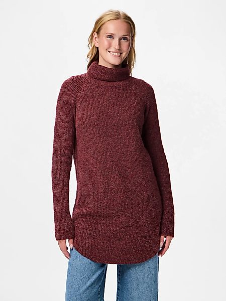 pieces Rollkragenpullover "PCELLEN LS LONG KNIT NOOS BC" günstig online kaufen