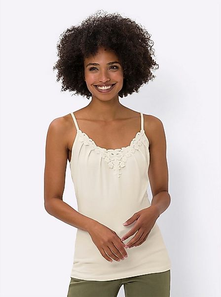 heine Shirttop Spitzentop Ärmellos günstig online kaufen