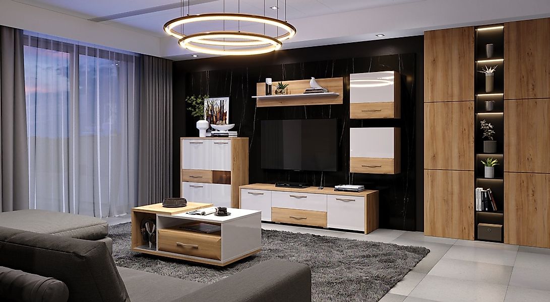 Home affaire TV-Board "Gala", (verschiedene Größen erhältlich), UV lackiert günstig online kaufen