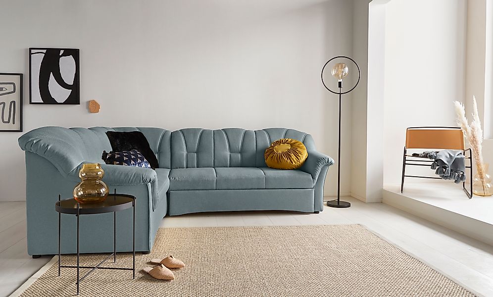 DOMO collection Ecksofa »Papenburg B/T/H: 242/190/84 cm L-Form«, wahlweise günstig online kaufen