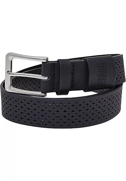 URBAN CLASSICS Hüftgürtel "Accessoires Synthentic Leather Perforated Belt b günstig online kaufen