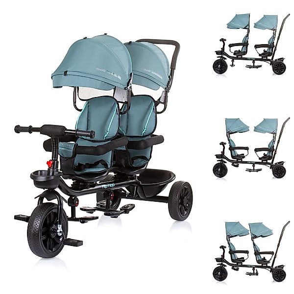 Babyshoppen Dreirad Geschwisterdreirad Tricycle Hip Hop, günstig online kaufen