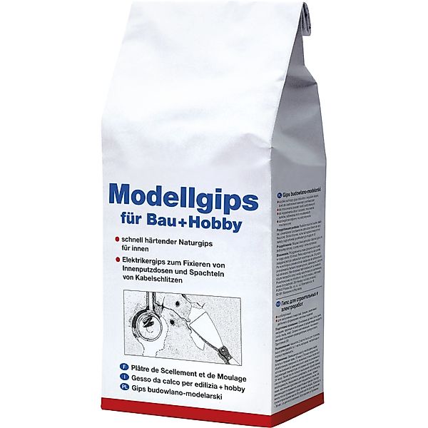 decotric® Gipsputz Decotric Modellgips für Bau und Hobby, 5 kg günstig online kaufen