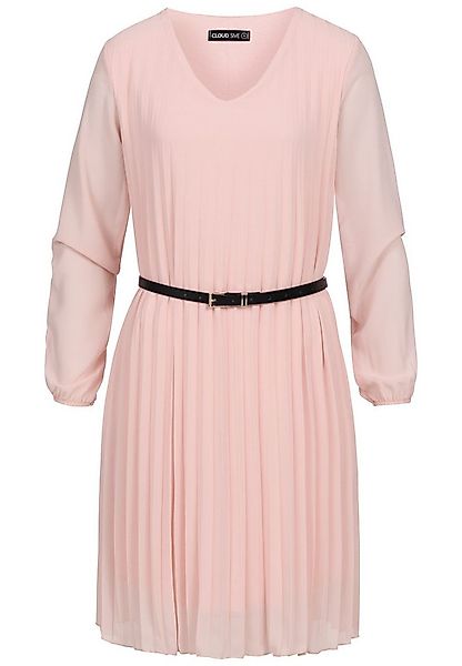 CLOUD 5IVE Shirtkleid CLOUD 5IVE Cloud 5ive Pleated Dress with belt (1-tlg) günstig online kaufen