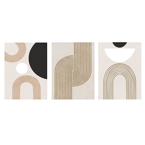 Coonoor Poster 3er Premium Poster Set,Moderne günstig online kaufen