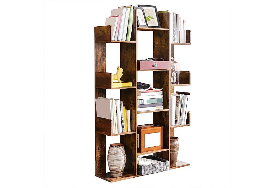 VASAGLE Bücherregal Standregal, mit 13 Fächern, 86 x 25 x 140 cm günstig online kaufen