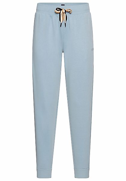 BOSS Relaxhose "CP Stripe Pants Cuff", mit kontrastfarbener Kordel günstig online kaufen