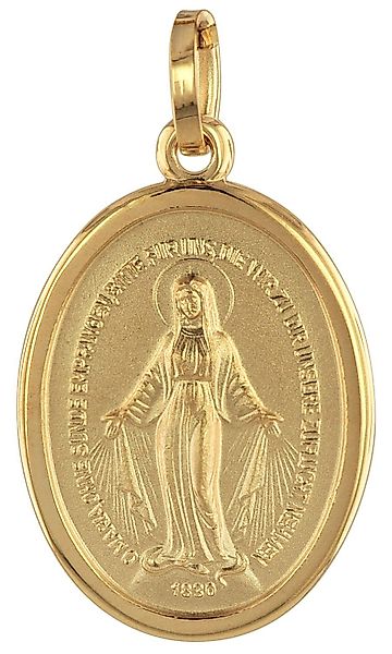 trendor Runder Anhänger Milagrosa Gold 750 günstig online kaufen