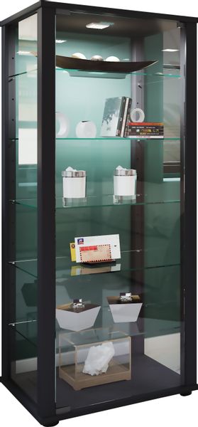 VCM Standvitrine Holz Glas Stand Vitrine günstig online kaufen