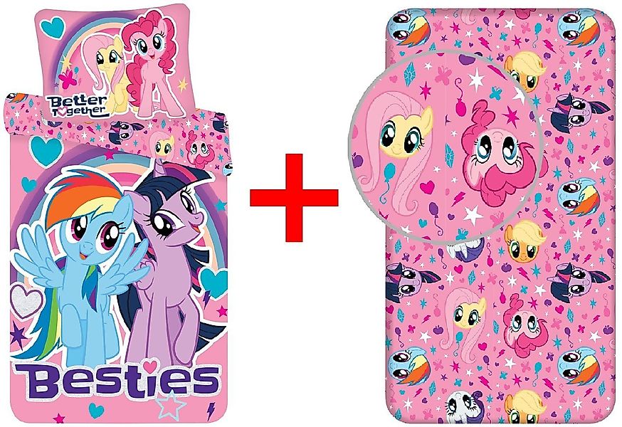 Kinderbettwäsche My Little Pony, 2 teilig günstig online kaufen