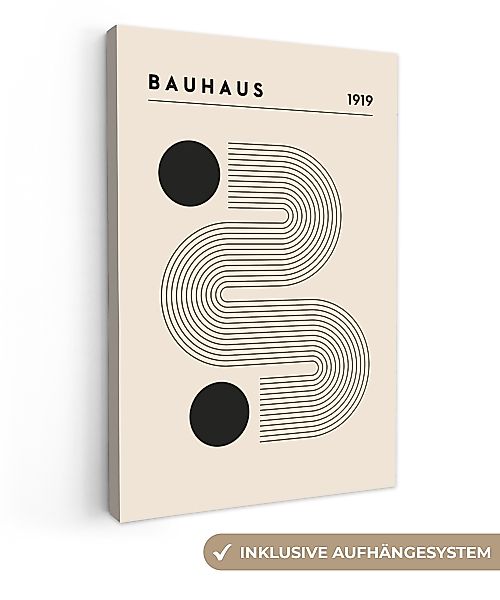 OneMillionCanvasses® Leinwandbild Bauhaus - Abstrakt - günstig online kaufen