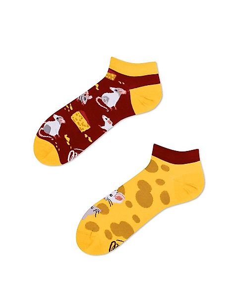 Many Mornings Sneakersocken Many Mornings Sneaker Mouse and Cheese (1 Paar, günstig online kaufen
