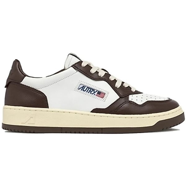 Autry  Sneaker Medalist Low Bicolor - White/Chestnut günstig online kaufen