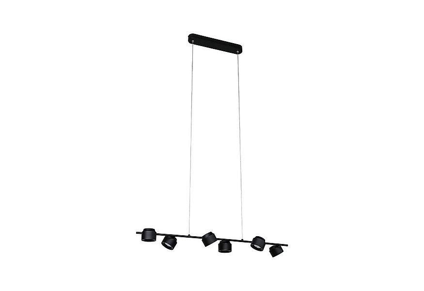 Paulmann LED Pendelleuchte Puric Pane 6x4,5W Anthrazit/Schwarz 230V Metall/ günstig online kaufen