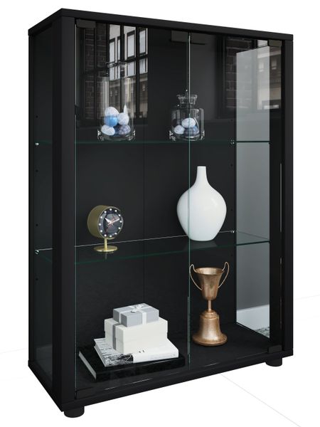 VCM Standvitrine Holz Glas Stand Vitrine günstig online kaufen