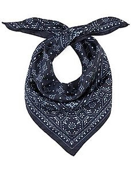 Nicki-Tuch aus 100% Seide Peter Hahn blau günstig online kaufen