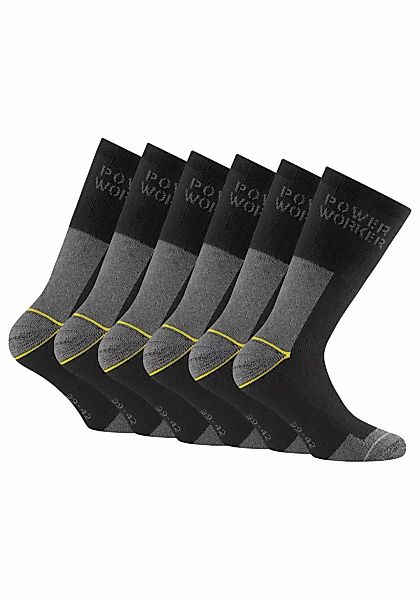 Rohner Socks Kurzsocken "Socken Power Worker Wilmax 3er Pack 6er Pack" günstig online kaufen