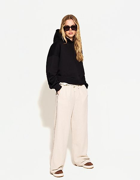 Bershka Rustikale Hose Damen 10-12 Sandfarbe günstig online kaufen