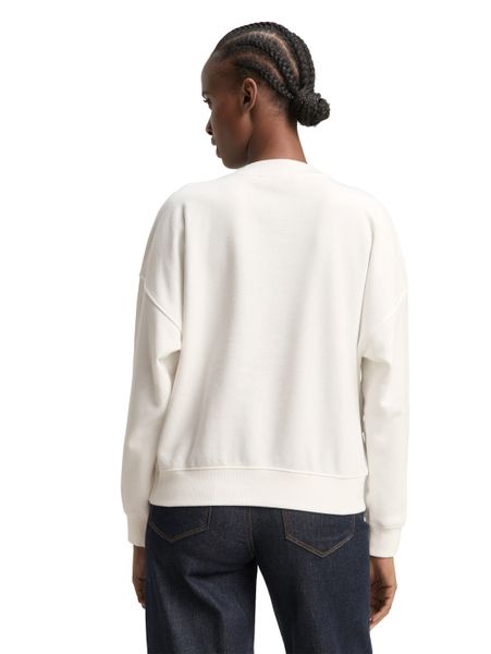 TOM TAILOR Denim Sweatshirt mit Rippbündchen günstig online kaufen