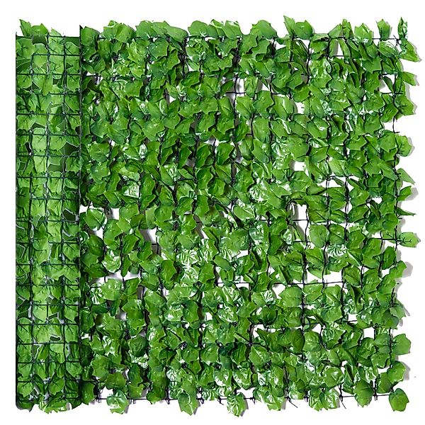 Outsunny Zierzaun Künstliche Hecke Sichtschutzhecke Terrasse günstig online kaufen