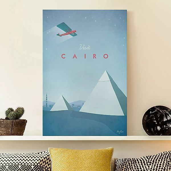 Leinwandbild Reiseposter - Cairo günstig online kaufen