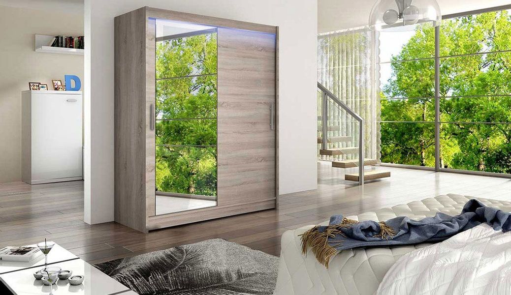 MIRJAN24 Kleiderschrank Westa VI (mit Spiegel, günstig online kaufen