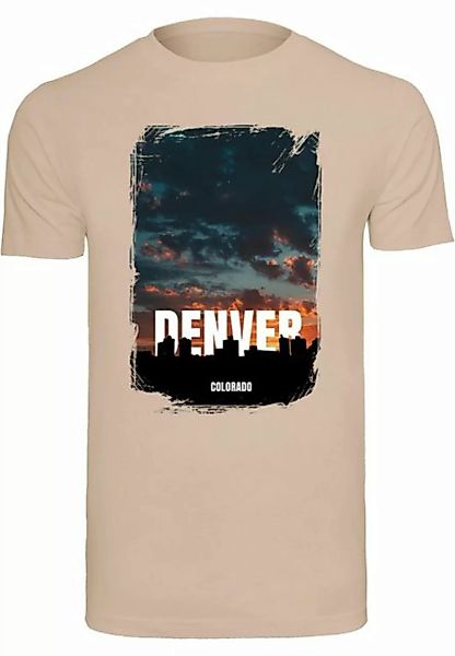 Merchcode T-Shirt Merchcode Herren Denver T-Shirt Round Neck (1-tlg) günstig online kaufen