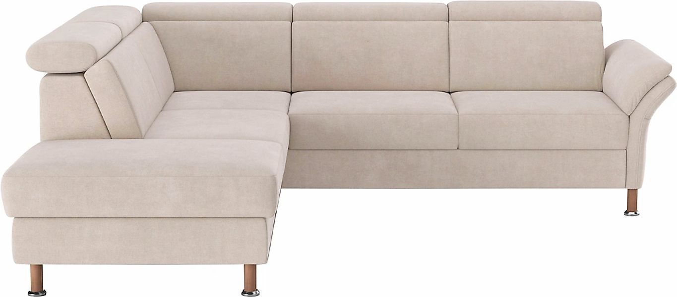 Home affaire Ecksofa "Calypso L-Form", mit Relaxfunktion motorisch im Sofa günstig online kaufen