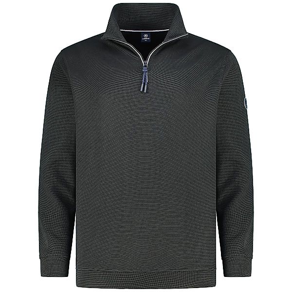 Lerros Sweatshirt aus Baumwollmischung Farbe schwarz Größe: 3XL günstig online kaufen