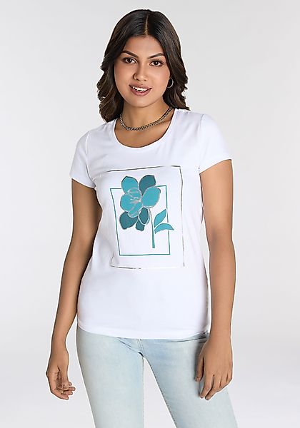Laura Scott T-Shirt mit modischem Frontprint günstig online kaufen
