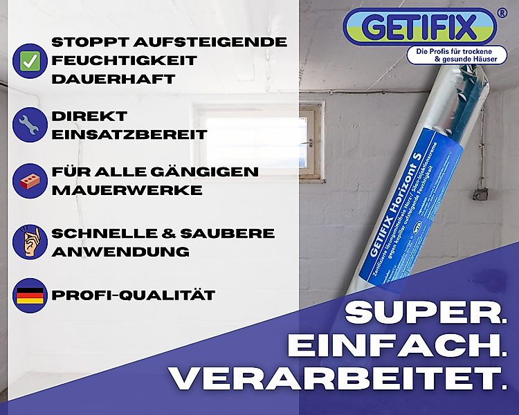 GETIFIX Dichtstoff GETIFIX Horizontalsperre Einsteiger Set, günstig online kaufen