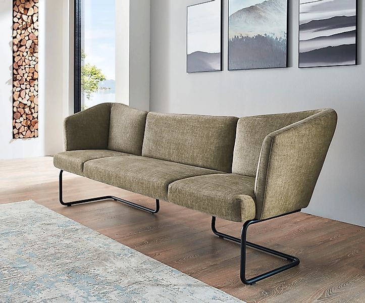 K+W Komfort & Wohnen Polsterbank "Mikkado Tube" in abgerundeter Form, Rundr günstig online kaufen