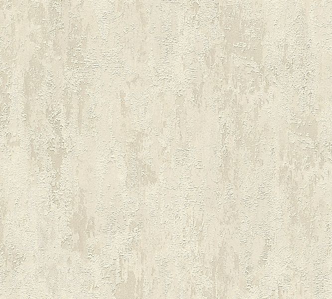Vliestapete Trendwall 2 Uni Beige Creme Glänzend FSC® günstig online kaufen