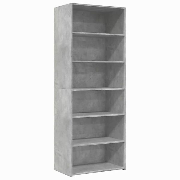 vidaXL Highboard Highboard Betongrau 70x41x185 cm günstig online kaufen