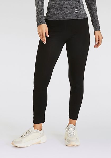 Sarlini Leggings Elastisches Bündchen - Cotton günstig online kaufen