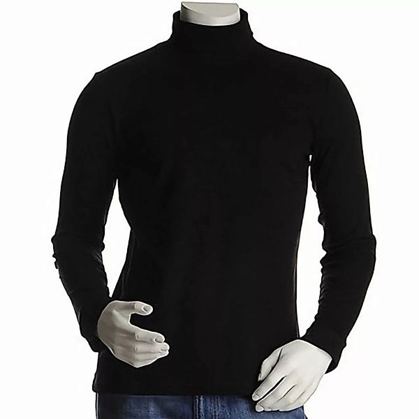 OBRAMO Longpullover OBRAMO Rollkragen Pullover (1-tlg) günstig online kaufen