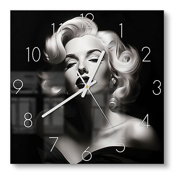DEQOART Wanduhr 'Ewiger Glamour' (Glas Glasuhr günstig online kaufen