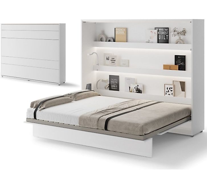 Compleo Schrankbett Horizontal Wandklappbett Lenart Bed Concept Schrankklap günstig online kaufen