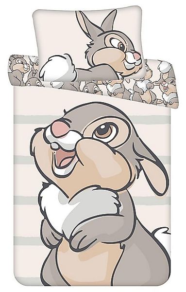 Disney Kinderbettwäsche Disney Bambi + Winnie Puuh Babybettwäsche 100x135cm günstig online kaufen