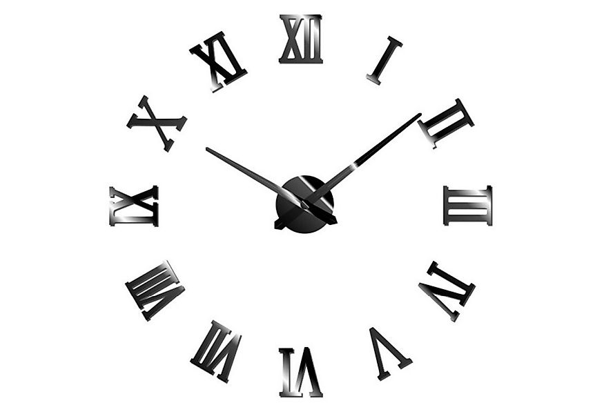 Miraval Wanduhr Miraval DIY Wanduhr Schwarz 119 mm günstig online kaufen