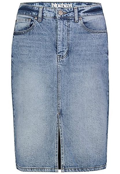 SUBLEVEL Sommerrock im 5-Pocket-Stil mit Gürtelschlaufen Denim Skirt günstig online kaufen