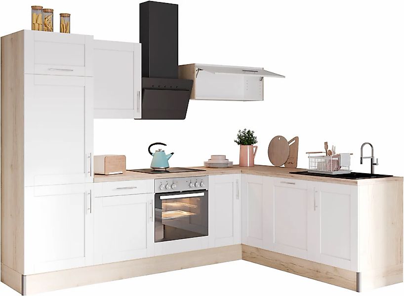 KOCHSTATION Küche "KS-Ahus", 200 x 270 cm breit, wahlweise mit E-Geräten, S günstig online kaufen